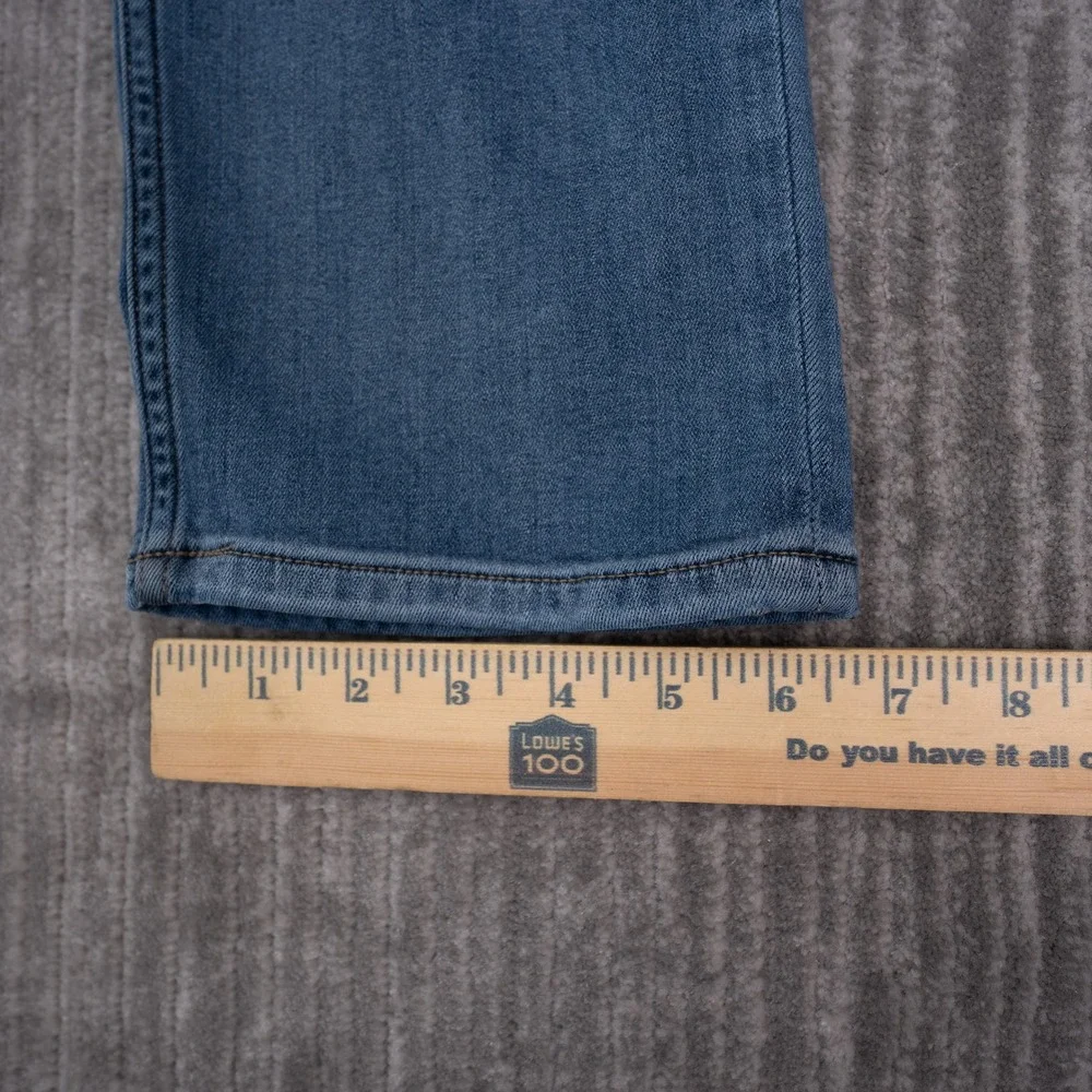 Paige Lennox Jeans Mens 38 Fit 36 Blue Excellent Slim Fit Stretch Denim Pants